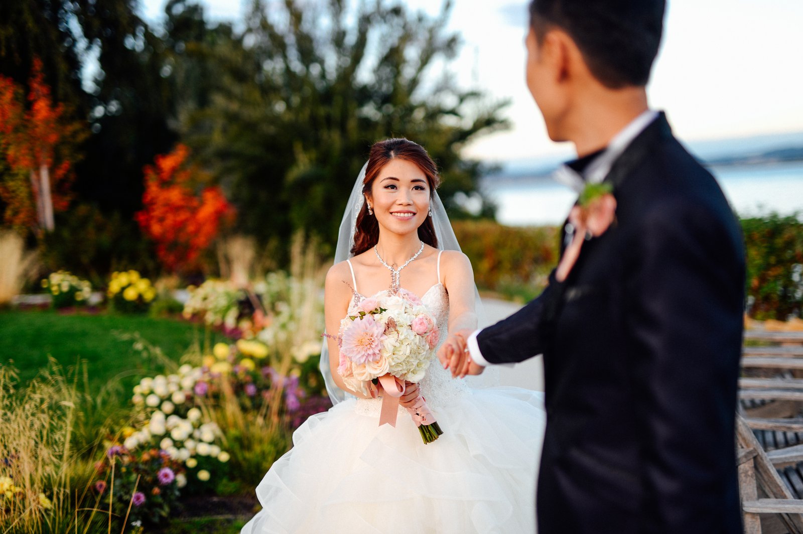 J + K Seattle Tennis Club Wedding Jerome Tso Seattle